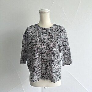 COS Lightweight Button Down Jacket Top Size US 4